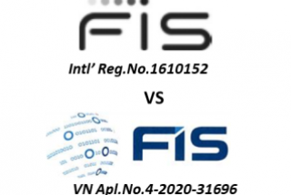 Đơn đăng ký nhãn hiệu  “FIS 0101101, hinh ” bị phản đối một phần